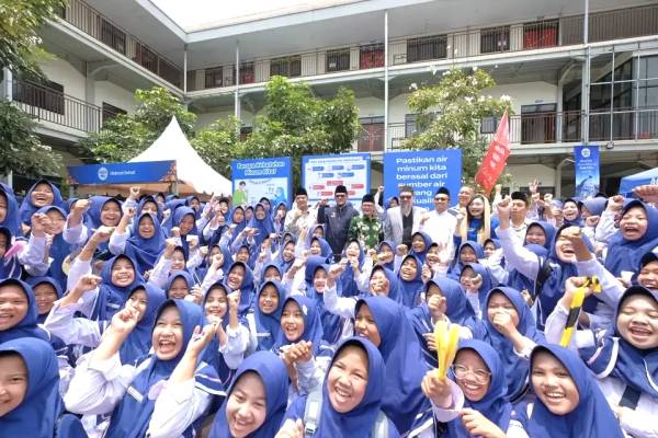 Danone Indonesia Gandeng Pesantren di Pasuruan Perluas Akses Air Bersih dan Sanitasi