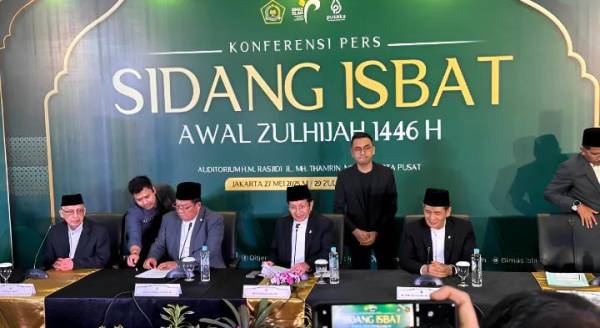 Kemenag Tetapkan Idul Adha 1446 H Jatuh pada Jumat, 6 Juni 2025