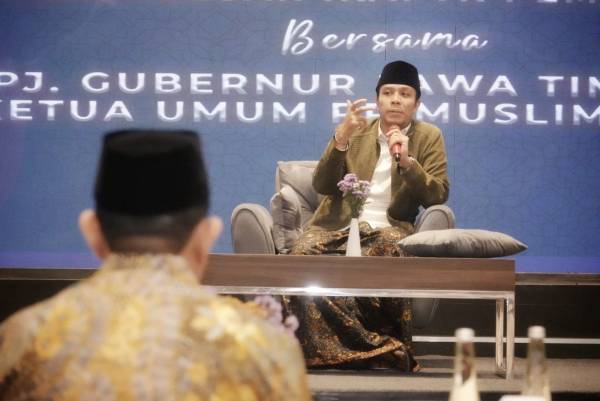 Pj Gubernur Apresiasi Santunan Anak Yatim IKAPTK Jatim