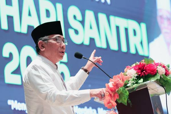 Di Apel Akbar Hari Santri, Ketum PBNU Paparkan Pancasila Santri Serta Aplikasinya dalam Kehidupan Sehari-hari