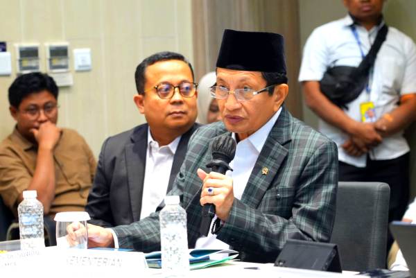 Menag Paparkan Digitalisasi Layanan dan Proteksi Data di Uji Publik KIP 2025