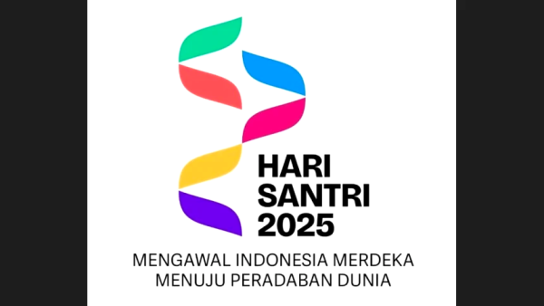 Logo Hari Santri 2025 Diluncurkan, Santri sebagai Ikatan Kebangsaan & Peradaban