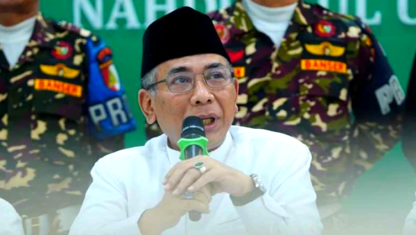 Penuhi Undangan Kiai Sepuh, Gus Yahya Hadiri Silaturahim Mustasyar dan Syuriyah di Lirboyo