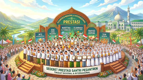 Sederet Prestasi Santri Pesantren di Tingkat Nasional dan Internasional