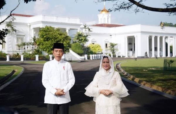 Jokowi Berlebaran di Yogyakarta