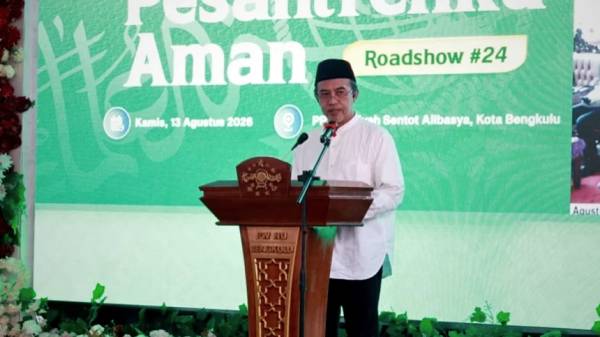Gerakan Pesantrenku Aman Sasar Bengkulu, Jadi Titik Ke-24
