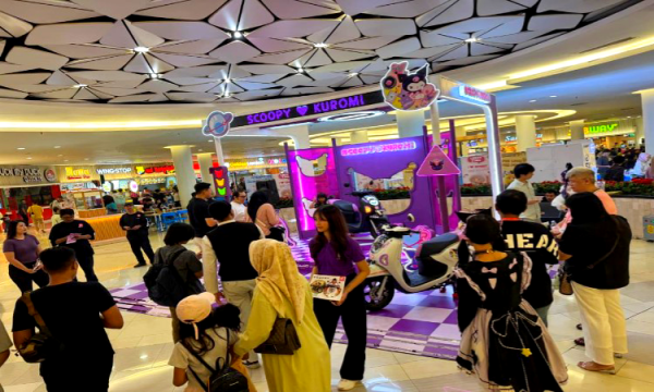 Pameran Scoopy Kuromi di Surabaya Diserbu Penggemar