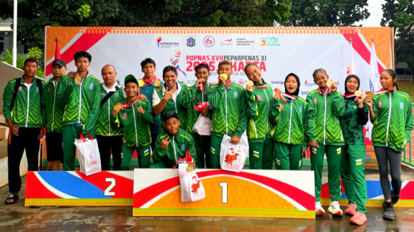 Jatim Peringkat Tiga Popnas XVII, Kadispora Evaluasi SPOP dan Perkuat Sinergi Pembinaan