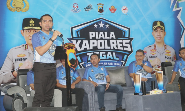 128 Tim Bertarung di Piala Kapolres Tegal Mobile Legends dan Free Fire Jadi Magnet Utama