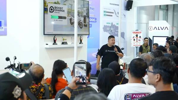 ALVA Perkuat Ekosistem Motor Listrik di Jatim Lewat IIMS Surabaya 2026