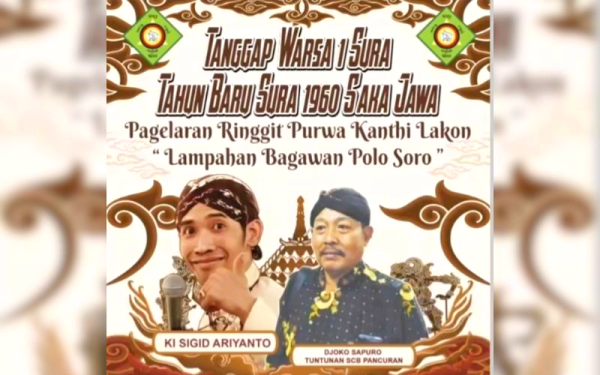 Sambut Tahun Baru Jawa, Sapta Darma SCB Pancuran Gelar Agenda Spiritual Budaya