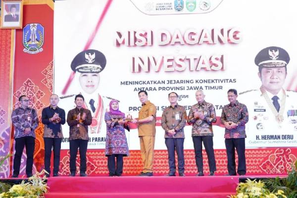 Misi Dagang dan Investasi Jatim di Sumatera Selatan Tembus Rp 1 Triliun! Gubernur Khofifah: Bukti Kekuatan Ekonomi dan Hilirisasi Produk Daerah