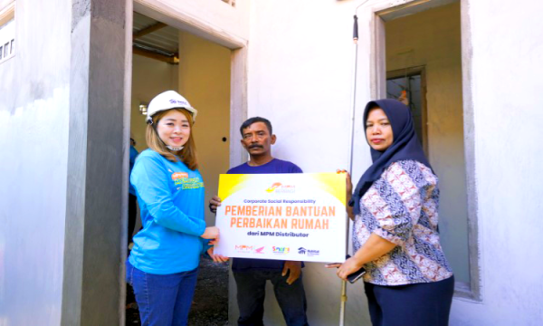 MPM Honda Jatim dan Habitat for Humanity Bangun Rumah Warga di Sidoarjo