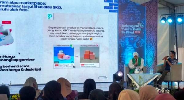 Bojonegoro Wastra Batik Festival 2026 Bekali UMKM Teknik Foto Produk dan Copywriting Digital