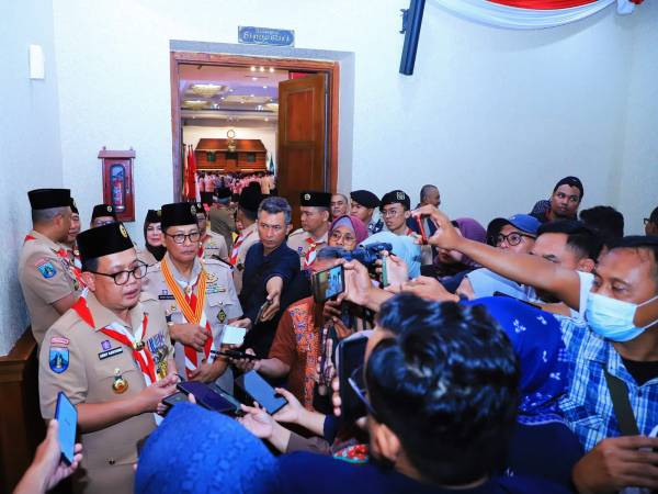 Pj Gubernur Adhy Sebut Pramuka Ikut Berperan dalam Kemajuan Pembangunan Jatim