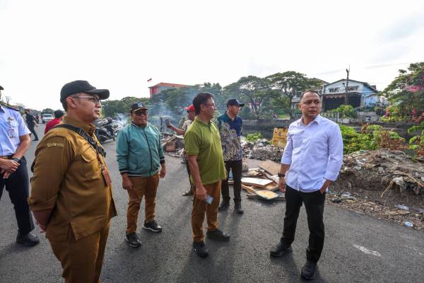 Pemkot Surabaya Percantik Jalan Kali Tebu, Tambah Taman, PJU, hingga Pos Panta