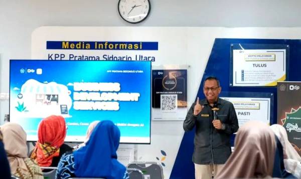 KPP Pratama Sidoarjo Utara Dorong UMKM Naik Kelas Lewat Pelatihan Bisnis dan Sosialisasi Pajak