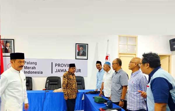 Imam Utomo Ajak PWI Jadi Mitra Strategis PMI Jatim, Siapkan Relawan Jurnalis Kebencanaan