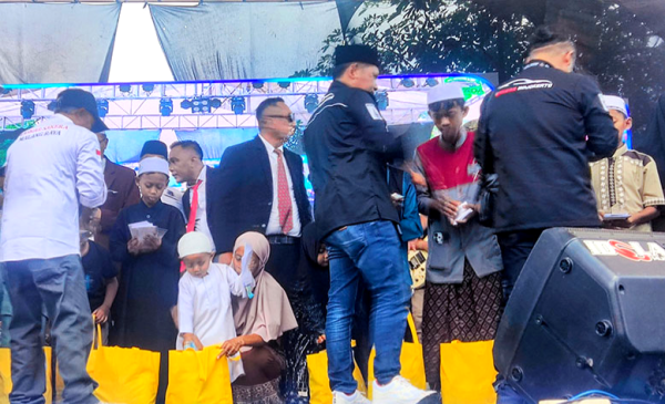 SAKERA Satukan Kader se-Jatim, Santuni Puluhan Anak Yatim di Momen Syawal