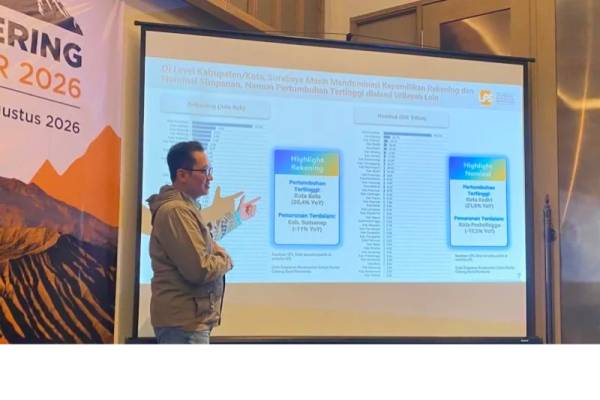 Jatim Masuk Tiga Besar Nasional, Rekening Simpanan Capai 73,59 Juta