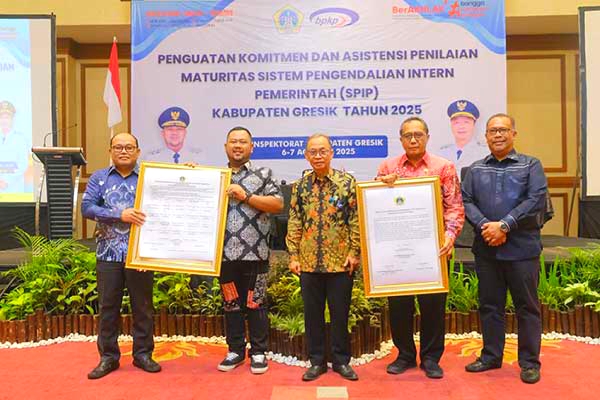 Bupati Gresik Tegaskan SPIP Jadi Budaya Kerja Bersih dan Akuntabel