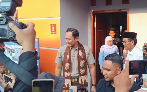 AHY Resmikan Permukiman Terpadu untuk 1.152 Warga Gresik