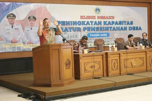 Desa Jadi Kunci Pembangunan, Pemkab Gresik Sinkronkan Program hingga Tingkat Nasional