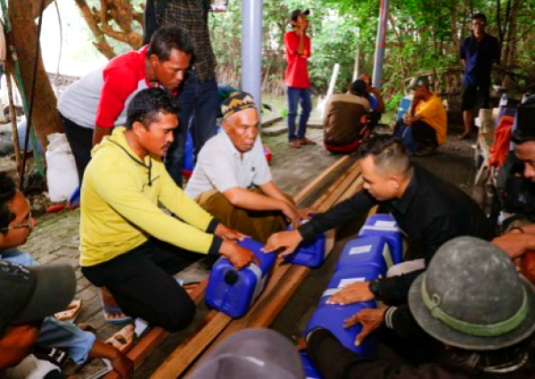 PTFI Bekali Nelayan Gresik Pelatihan Apartemen Kepiting untuk Tingkatkan Kemandirian Ekonomi