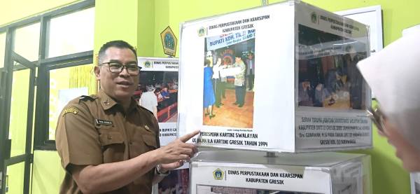 Perpussip Gresik Alihmediakan 11 Naskah Kuno dari Museum Leiden Belanda