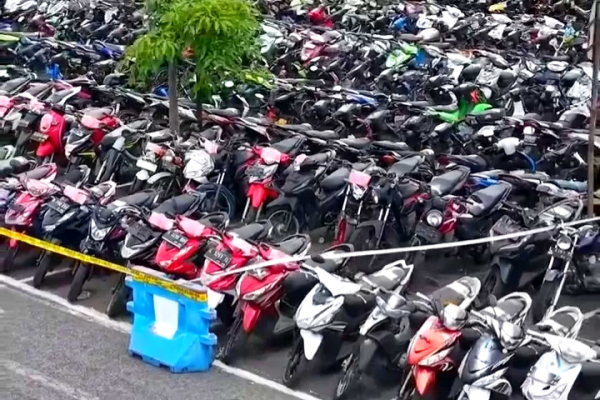 Polrestabes Surabaya Siapkan Pengembalian 800 Motor Curian Tanpa Biaya