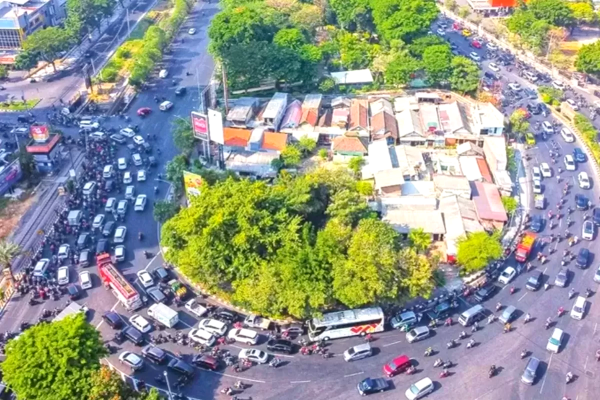 Tanpa Lampu Merah, Flyover Taman Pelangi Surabaya Mulai Dibangun 2026