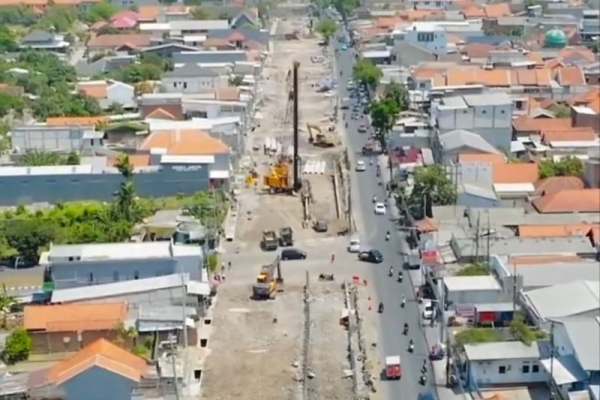Surabaya Barat Dipercantik, Jalur Babatan-Lidah Kulon Ditarget Lebar 10 Meter Plus Pedestrian
