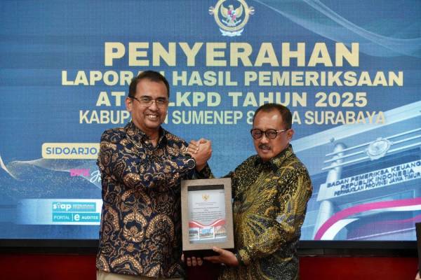Surabaya Pertahankan Opini WTP, BPK Jatim Berikan Pengakuan ke-14 Kalinya