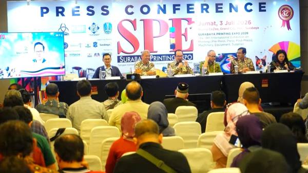 Surabaya Printing Expo 2026 Resmi Digelar 8–11 Juli, Tampilkan Solusi Percetakan Modern