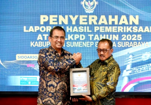 Surabaya Raih WTP ke-14 Berturut-turut, Armuji Tekankan Integritas ASN
