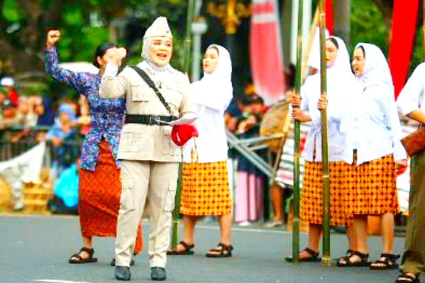 Peran Srikandi dalam Sejarah Surabaya Dihidupkan Kembali Lewat Parade Juang