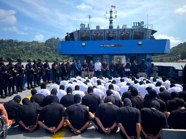 Puluhan Napi Kategori High Risk Dipindah ke Nusakambangan, Lapas Surabaya Lebih Terkendali