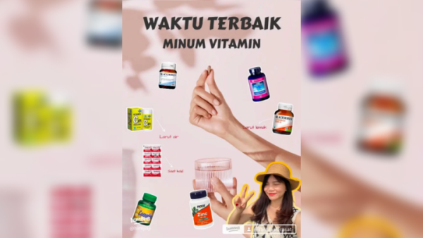 Begini Waktu yang Tepat agar Minum Vitamin Lebih Optimal