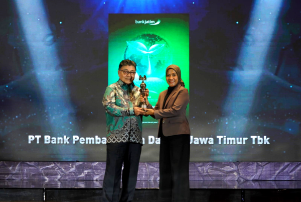 Bank Jatim Raih Predikat Platinum di ASRRAT 2025