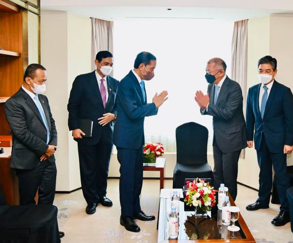 Jokowi Bertemu Chairman Hyundai Motor Group