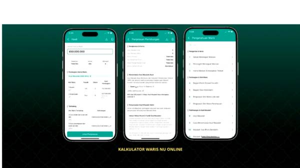 Bagi Warisan Kini Lebih Mudah Lewat Kalkulator Waris NU Online