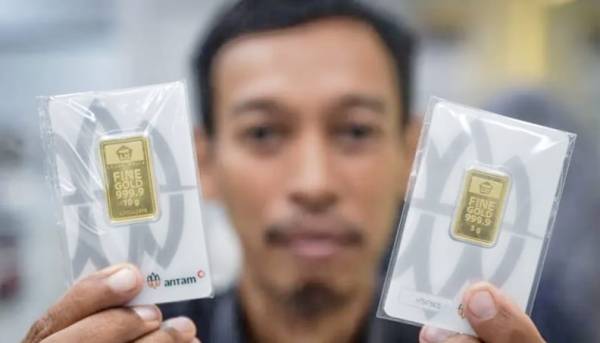Harga Emas Antam Masih Stagnan, Bertahan di Rp2,843 Juta per Gram