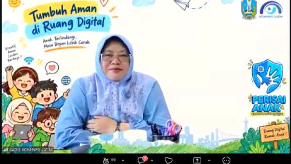 Diskominfo Jatim Rangkul Kabupaten/Kota, Dorong Penguatan Ekosistem Pelindungan Anak di Ruang Digital