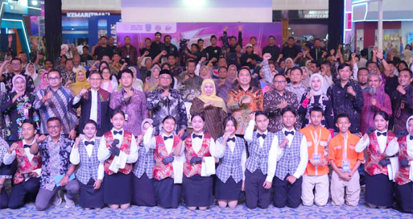 Kemendikdasmen dan LAN RI Apresiasi Expo SMK Jatim, Transaksi Tembus Rp3,074 Miliar