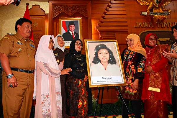 Marsinah Resmi Sandang Gelar Pahlawan Nasional, Gubernur Khofifah Gelar Syukuran di Grahadi