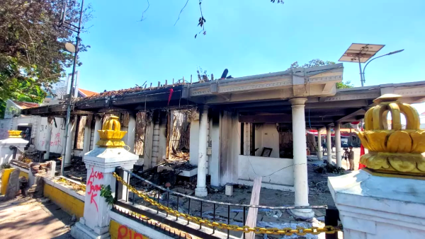 Pemprov Jatim Ajukan Anggaran Rp Sembilan Miliar Perbaiki Grahadi yang Terbakar