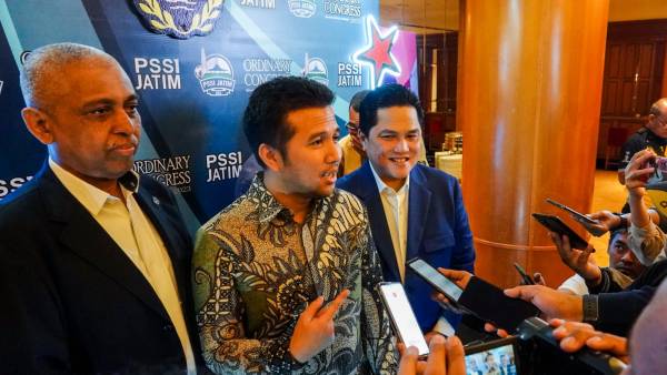 Pada Ordinary Kongres PSSI Jatim, Emil Ajak Semua Stakeholder Majukan Prestasi Sepakbola Indonesia