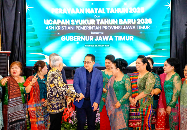 Sekdaprov Jatim Dorong ASN Kristiani Perkuat Layanan Publik di Tahun Kolaborasi 2026
