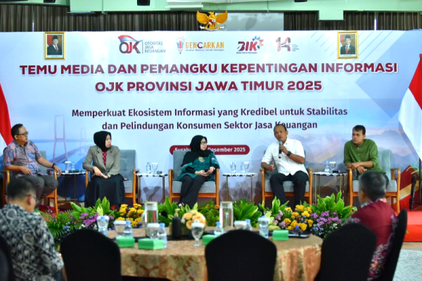 OJK Jatim–Media Satukan Langkah Jaga Akurasi Informasi Keuangan Publik