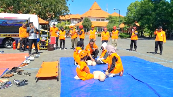 Kolaborasi BPBD dan Disbudpar Jatim Edukasi Pengunjung Museum